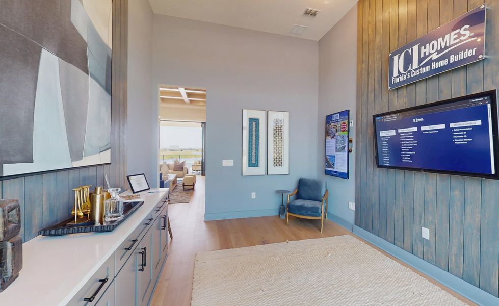 Furnished interior view inside a new home in Palmera, Venice (Image 35).