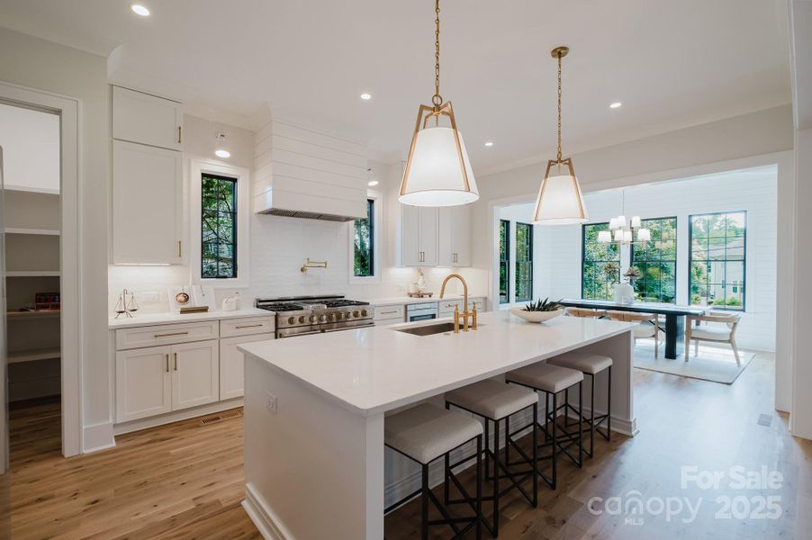 Furnished interior view inside a new home in , Charlotte (Image 6).