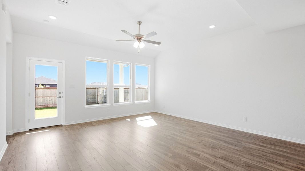 Furnished interior view inside a new home in Briarwood, Elgin (Image 14).
