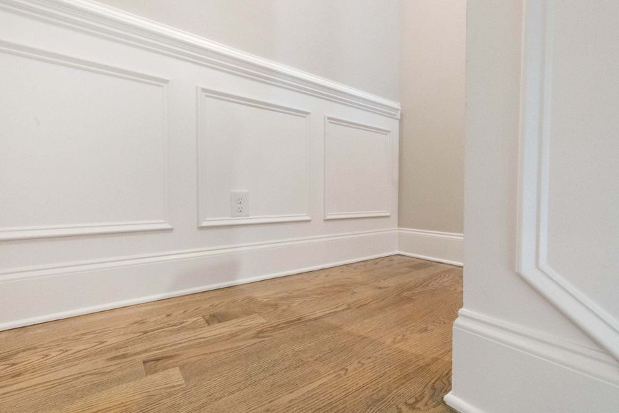 Representative unfurnished interior of a home built from the Austin by Caviness & Cates Communities in Bartlett Manor, Youngsville (Image 101).