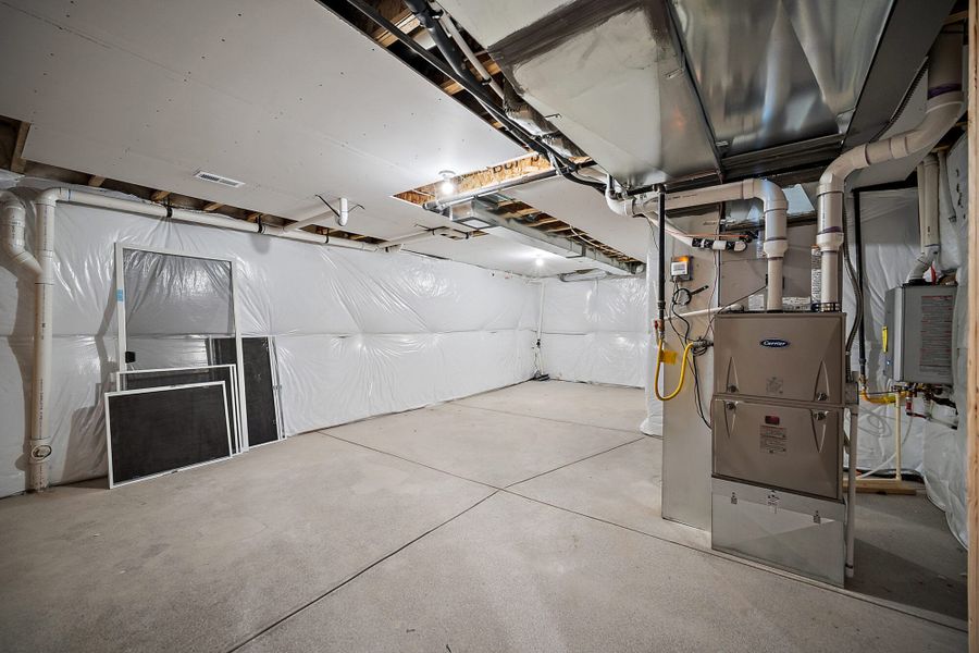 In-progress construction of a new home in Aspen Ranch, Fountain, CO (Image 34).