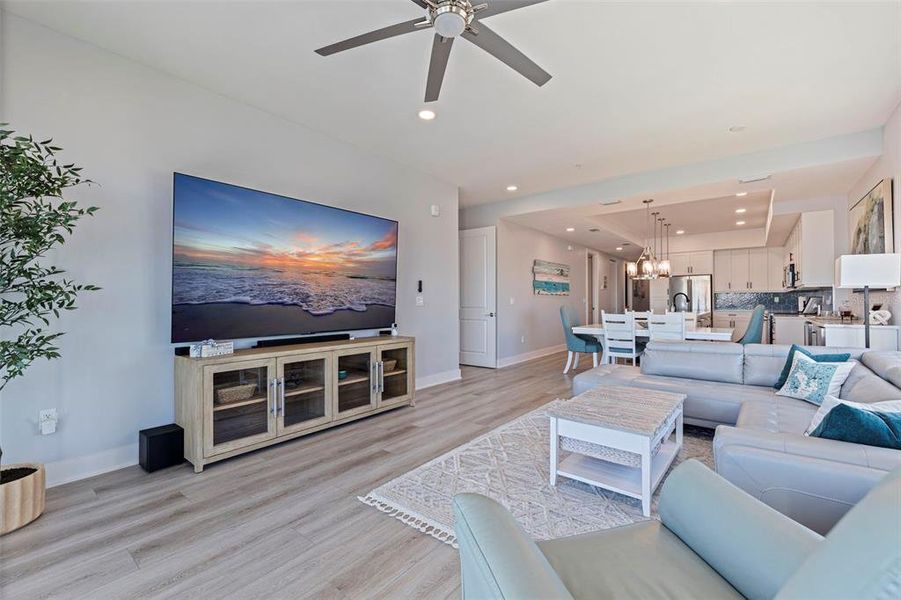 Furnished interior view inside a new home in , Madeira Beach (Image 30). Furnished interior view inside a new home in , Madeira Beach (Image 30).