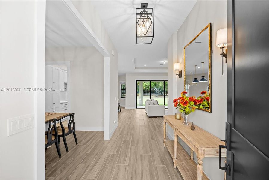Furnished interior view inside a new home in , Fort Pierce (Image 16).