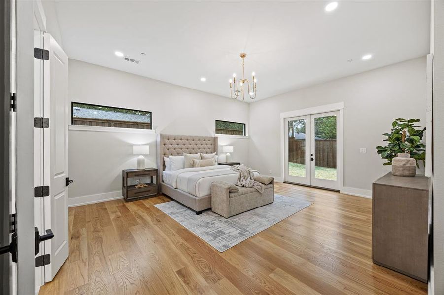 Furnished interior view inside a new home in , Dallas (Image 17). Furnished interior view inside a new home in , Dallas (Image 17).