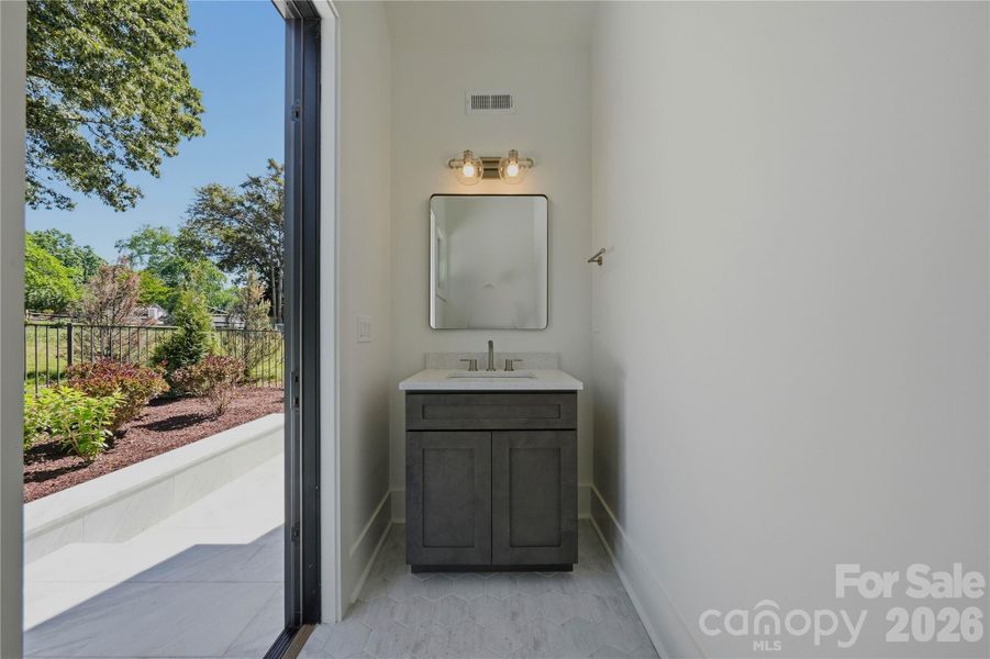 Exterior details and patio area of a home in , Cornelius (Image 30).