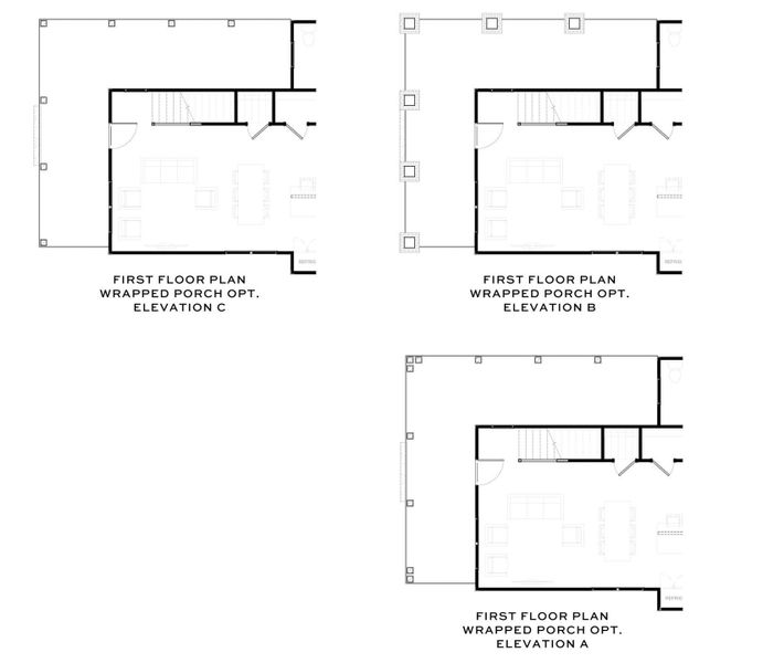 2D floor plan layout for the Hyde by New Leaf Builders in Midtown Nexton/Piedmont, Summerville, SC (Image 4).