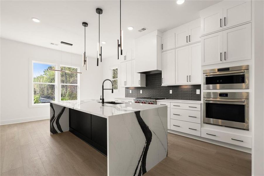 Furnished interior view inside a new home in The Gathering – Alpharetta, Alpharetta (Image 13).