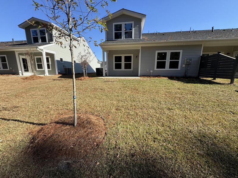 Exterior details and patio area of a home in , Summerville (Image 2). Exterior details and patio area of a home in , Summerville (Image 2).