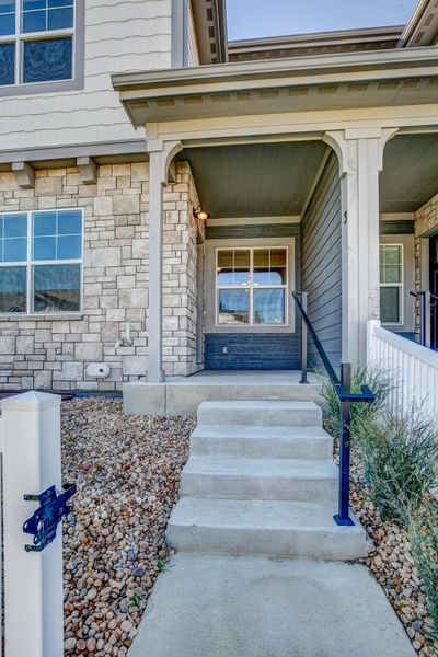 Representative exterior details of a home built from the The Camden by Landmark Homes in The Lakes at Centerra, Loveland (Image 2). Representative exterior details of a home built from the The Camden by Landmark Homes in The Lakes at Centerra, Loveland (Image 2).