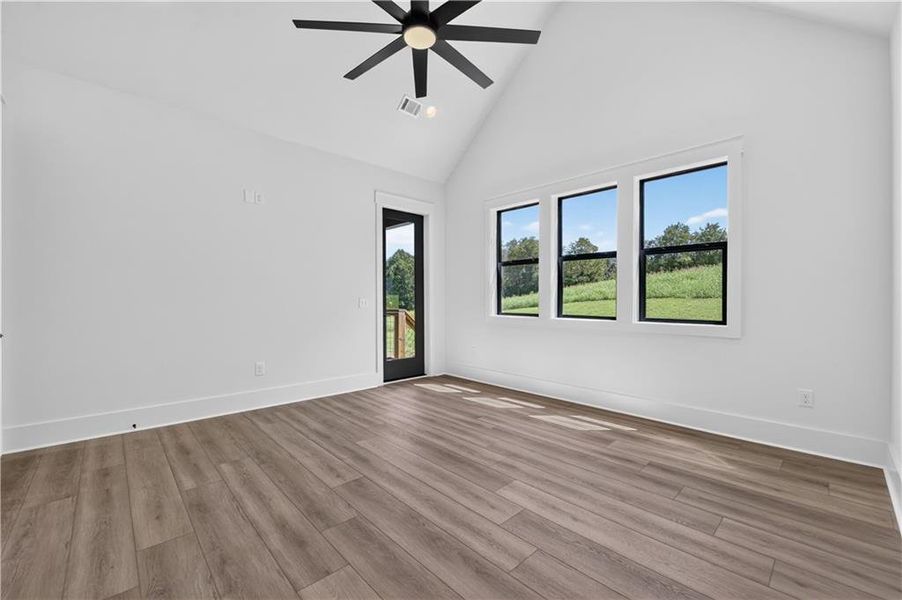 Spacious, unfurnished interior of a new home in , Morganton (Image 19).