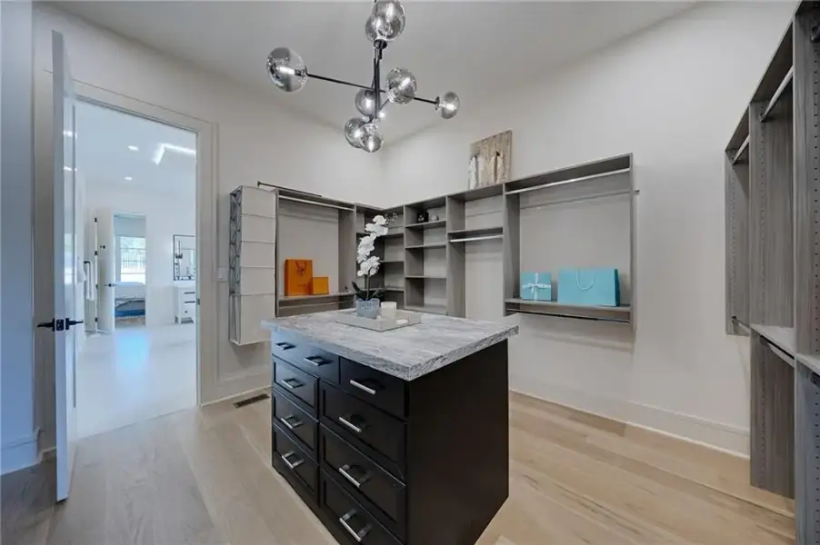 Furnished interior view inside a new home in , Sandy Springs (Image 42).