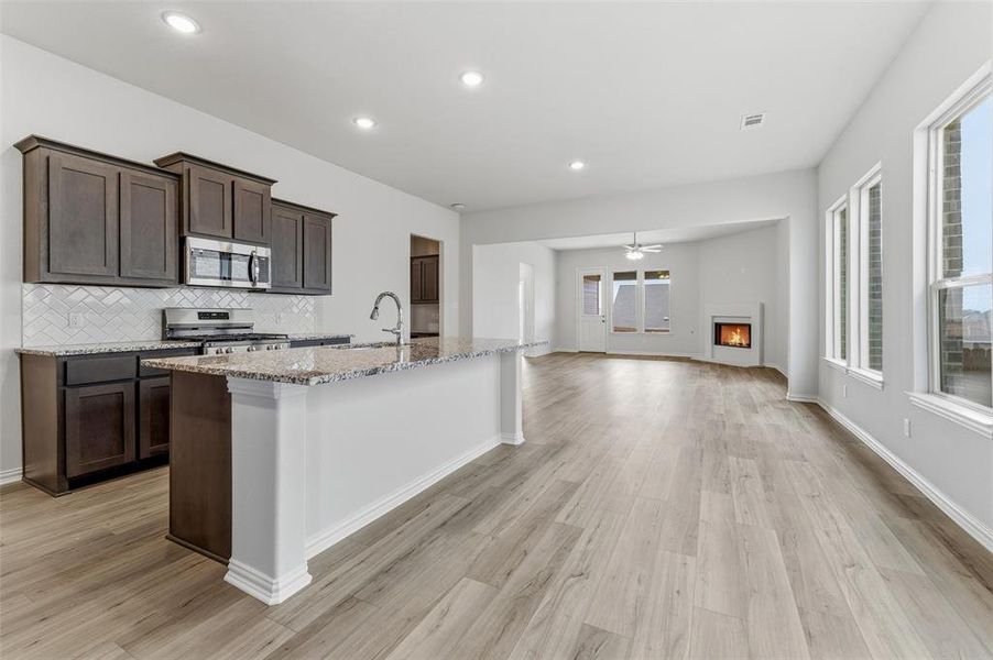 Furnished interior view inside a new home in Liberty Pointe, Gainesville (Image 6).