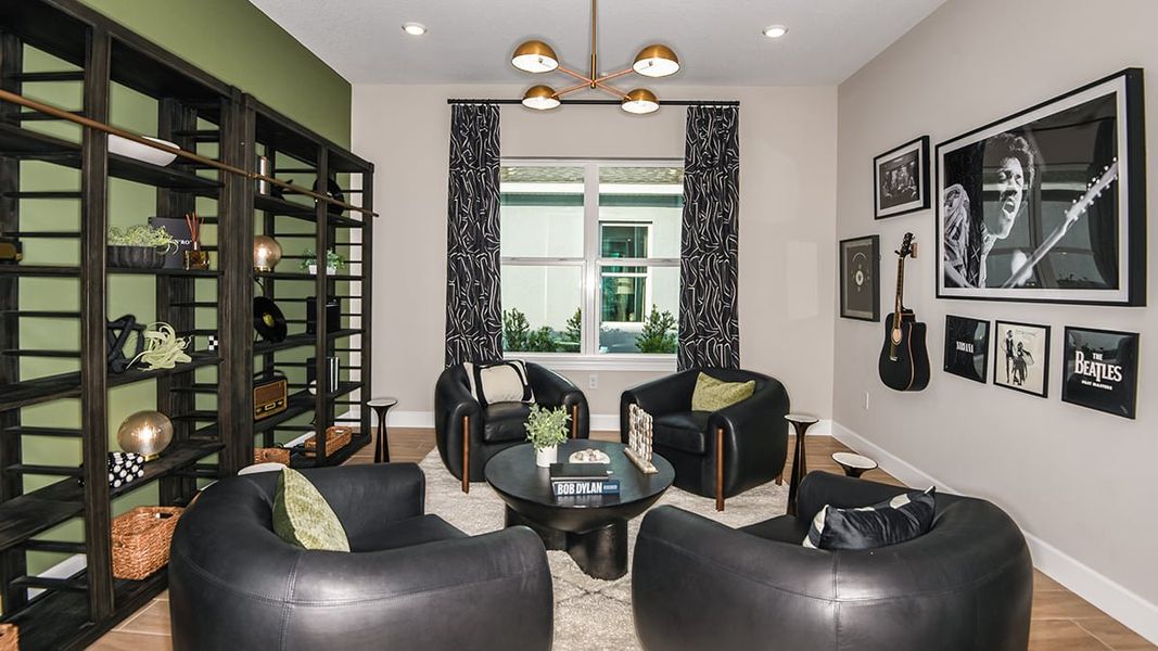 Furnished interior view inside a new home in Westview Community Group Page, Kissimmee (Image 18).