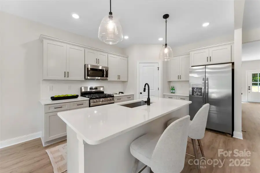 Furnished interior view inside a new home in , Charlotte (Image 6).