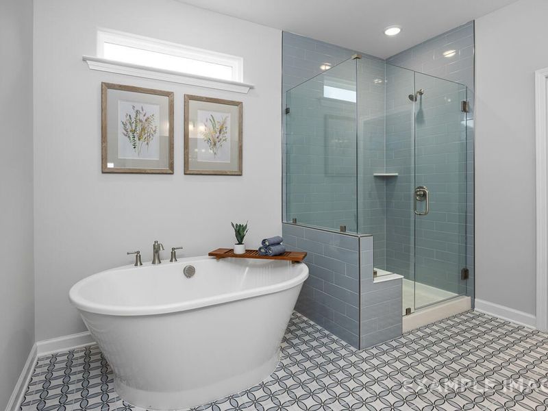 Furnished interior view inside a new home in Tobacco Road, Angier (Image 24).