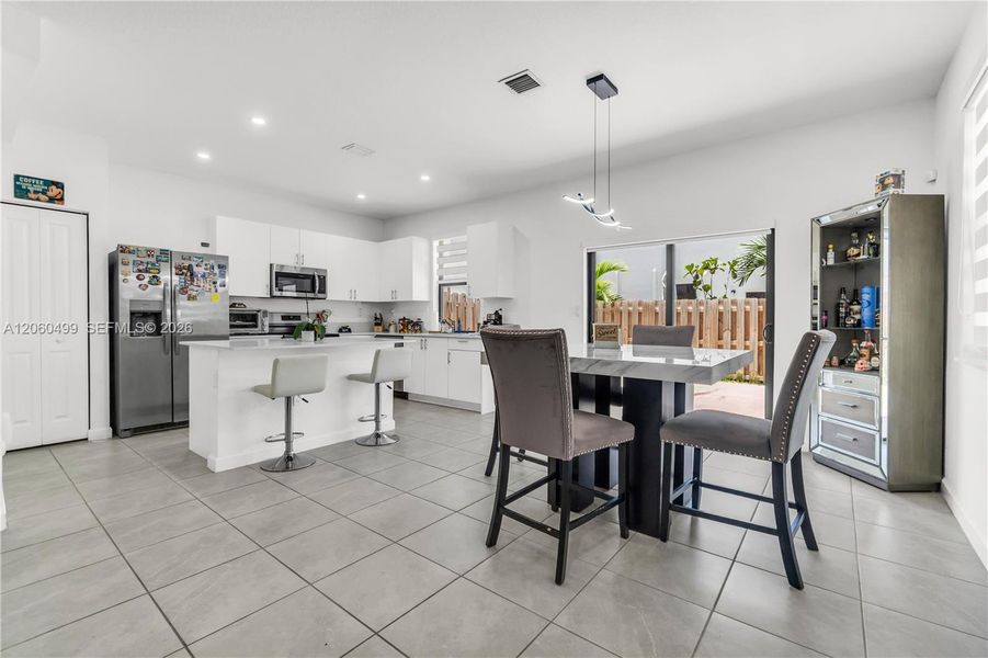 Furnished interior view inside a new home in , Miami (Image 33).