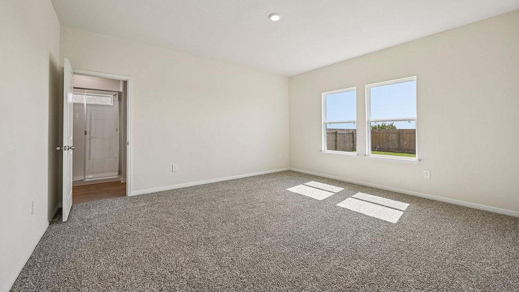 Spacious, unfurnished interior of a new home in Carillon, Manor (Image 28).