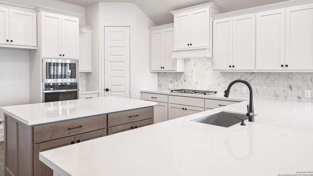 Close-up of interior finishes inside a home in Legacy At Lake Dunlap 50', New Braunfels (Image 14). Close-up of interior finishes inside a home in Legacy At Lake Dunlap 50', New Braunfels (Image 14).