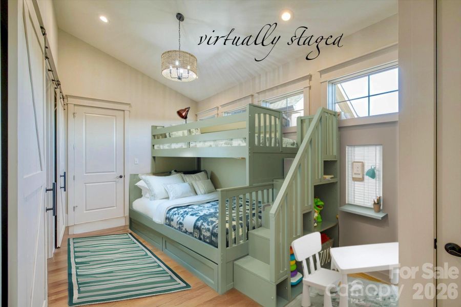 Furnished interior view inside a new home in , Lenoir (Image 7).