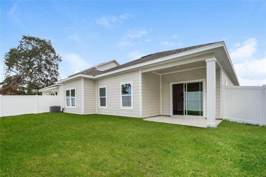 Exterior details and patio area of a home in , North Port (Image 2). Exterior details and patio area of a home in , North Port (Image 2).