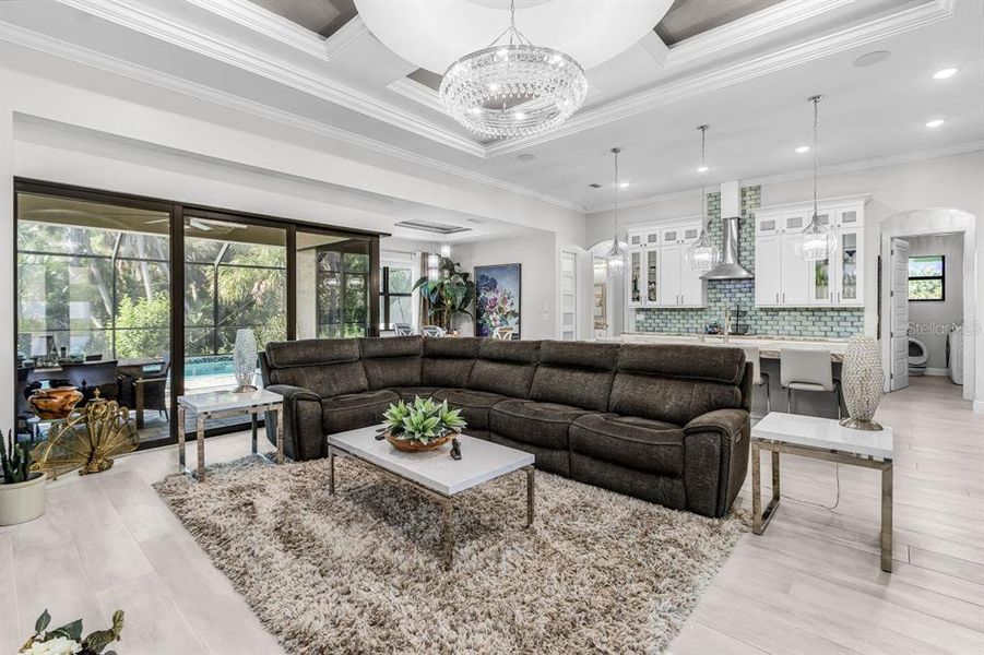 Furnished interior view inside a new home in , Port Charlotte (Image 15).