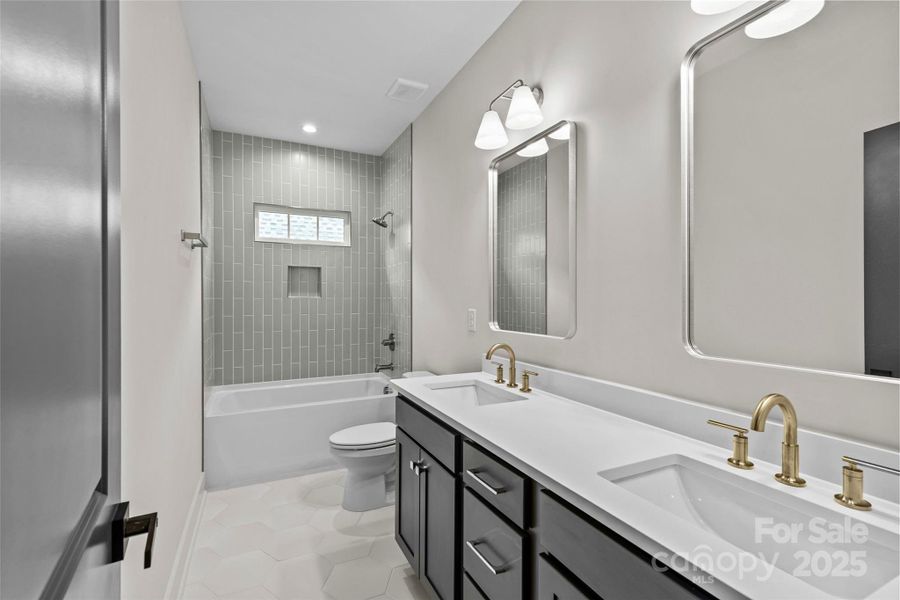 Furnished interior view inside a new home in , Charlotte (Image 10).