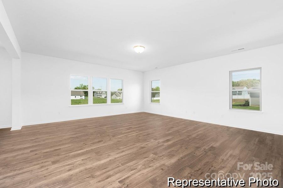 Spacious, unfurnished interior of a new home in Whispering Hills, Locust (Image 13).