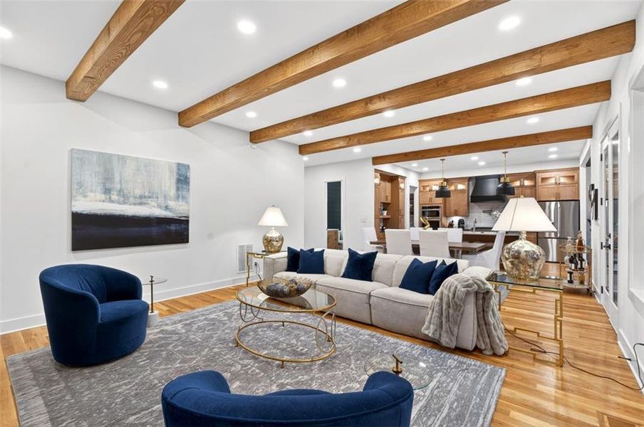 Furnished interior view inside a new home in , Decatur (Image 35).