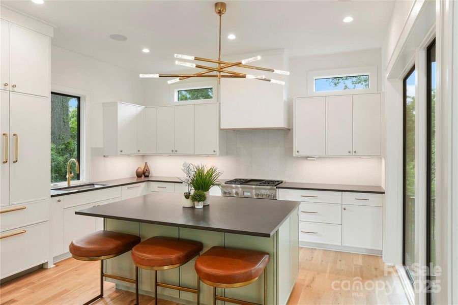 Furnished interior view inside a new home in , Charlotte (Image 5).