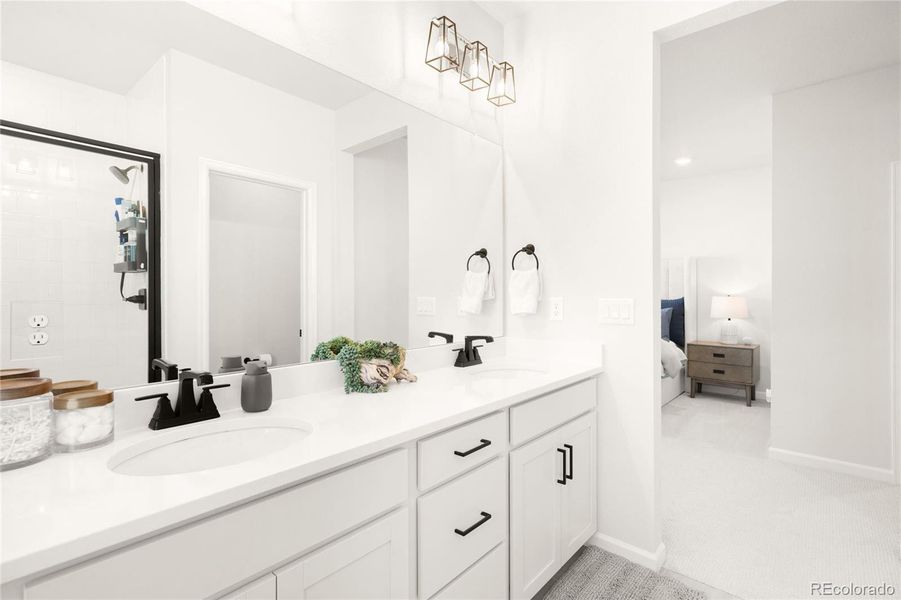 Furnished interior view inside a new home in , Littleton (Image 27). Furnished interior view inside a new home in , Littleton (Image 27).