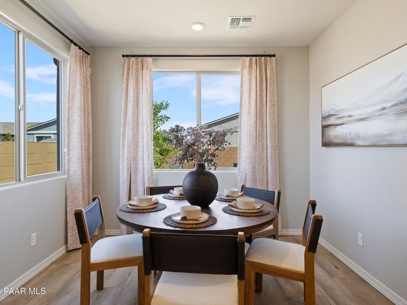 Furnished interior view inside a new home in North Ridge at Pronghorn Ranch, Prescott Valley (Image 6). Furnished interior view inside a new home in North Ridge at Pronghorn Ranch, Prescott Valley (Image 6).