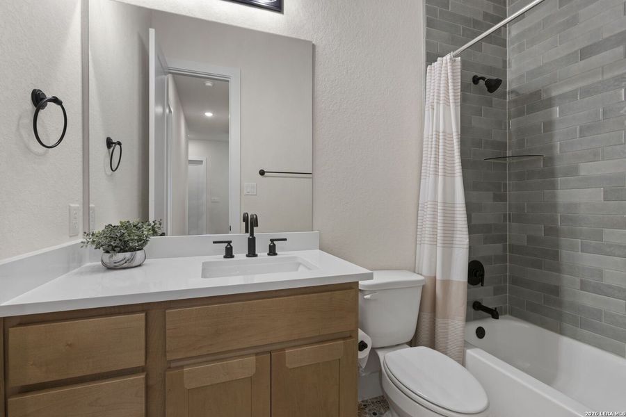 Furnished interior view inside a new home in Esperanza, Boerne (Image 12).