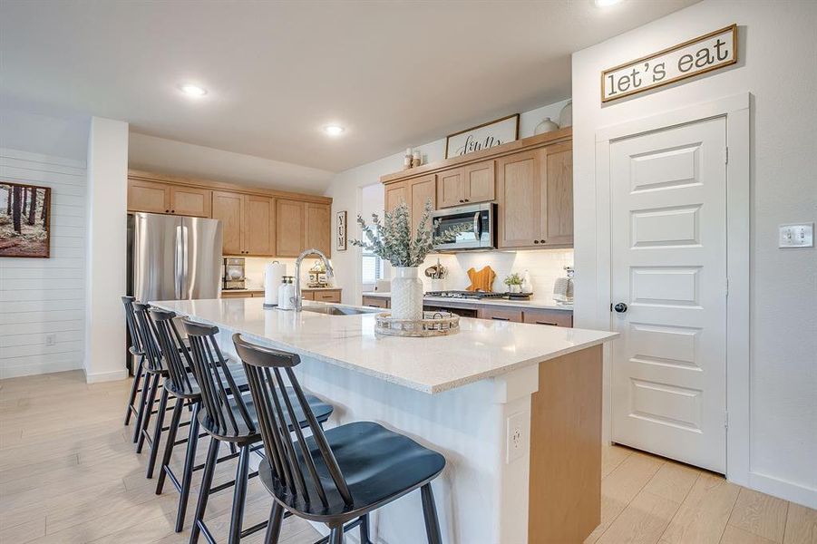 Furnished interior view inside a new home in Madero, Haslet (Image 26). Furnished interior view inside a new home in Madero, Haslet (Image 26).