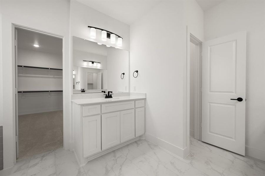 Furnished interior view inside a new home in Shady Valley Estates, Midlothian (Image 10).
