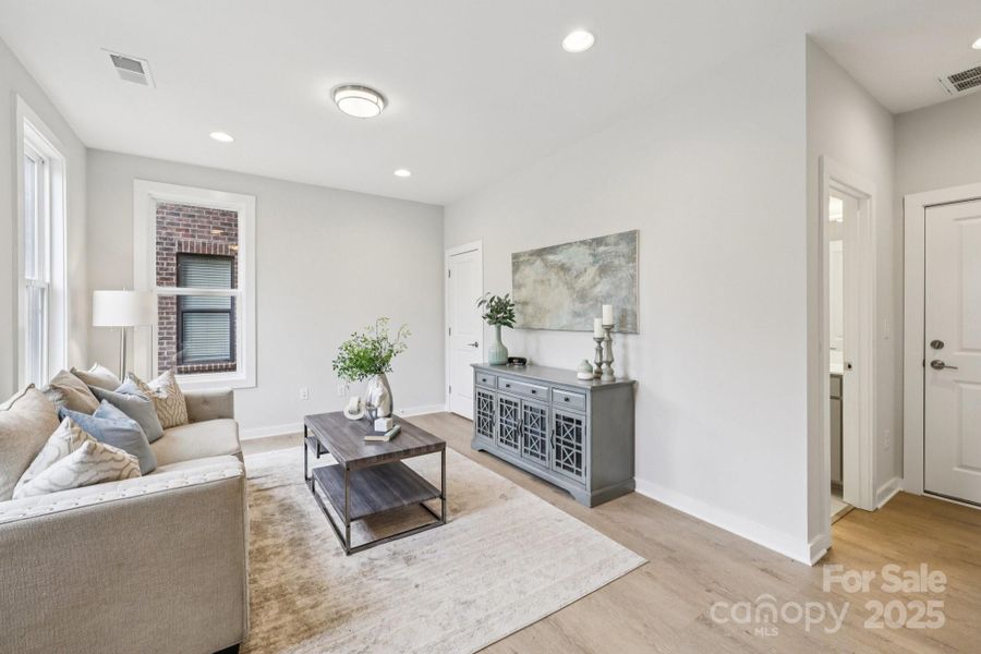 Furnished interior view inside a new home in Walk23, Huntersville (Image 15).