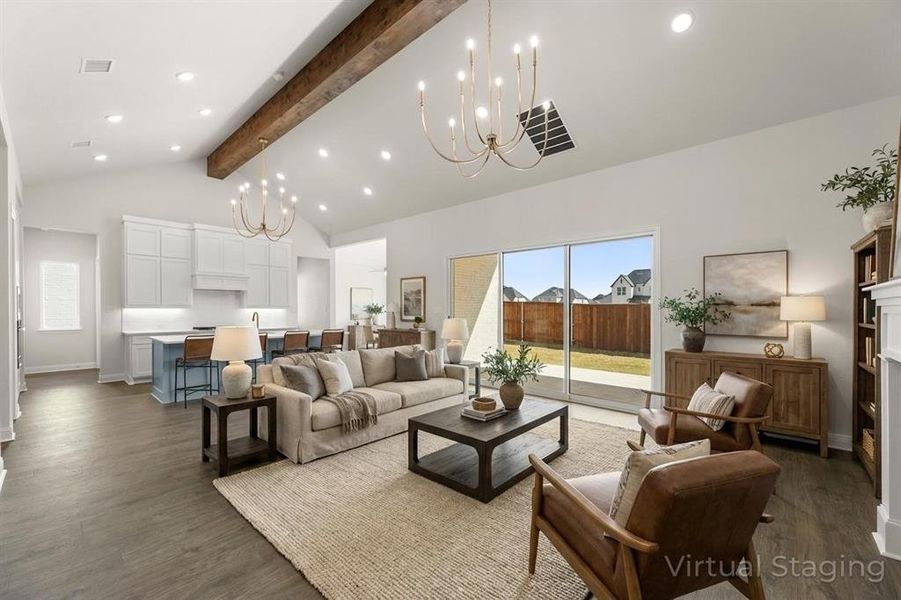 3123 Fisher_Family Room 1 Virtually Staged