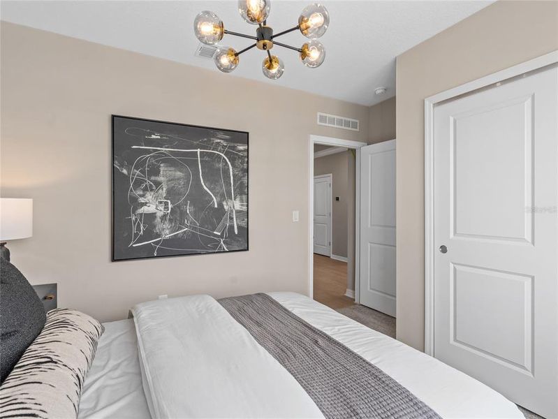 Furnished interior view inside a new home in EverBe, Orlando (Image 13).