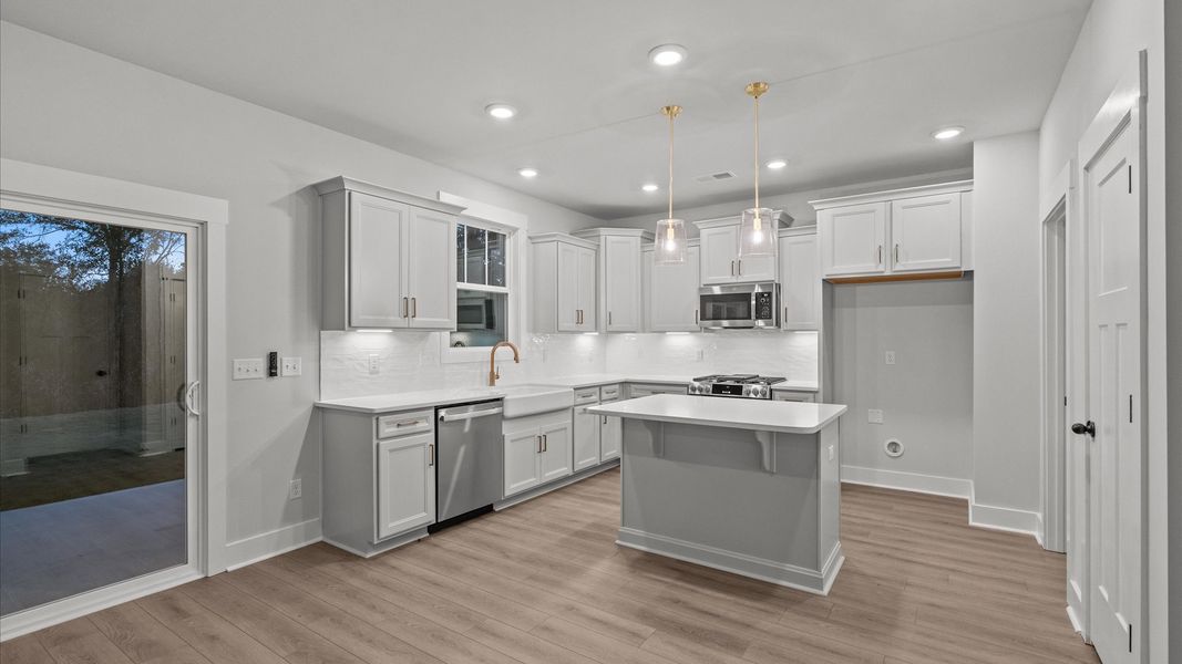 Furnished interior view inside a new home in Woodglen, Piedmont (Image 16). Furnished interior view inside a new home in Woodglen, Piedmont (Image 16).