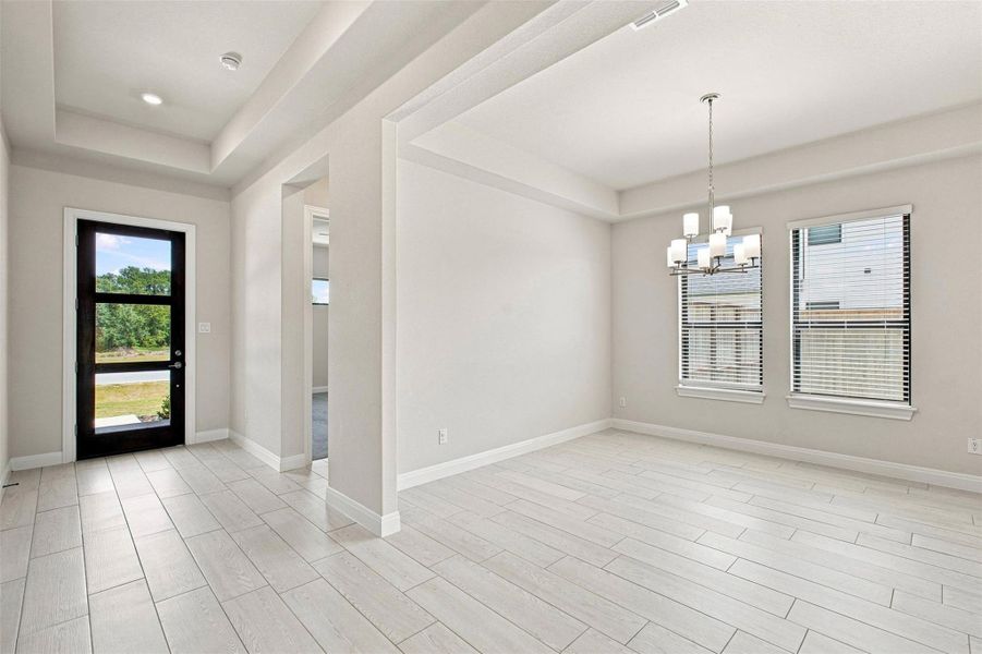 Spacious, unfurnished interior of a new home in Northfork, Liberty Hill (Image 29).