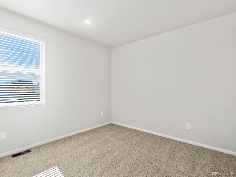 Spacious, unfurnished interior of a new home in Poudre Heights: The Alpine Collection, Windsor (Image 19). Spacious, unfurnished interior of a new home in Poudre Heights: The Alpine Collection, Windsor (Image 19).