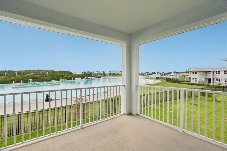 Exterior details and patio area of a home in Lagoon Residences at Epperson, Wesley Chapel (Image 29).