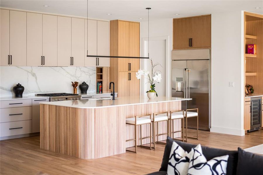 Furnished interior view inside a new home in , Dallas (Image 8).