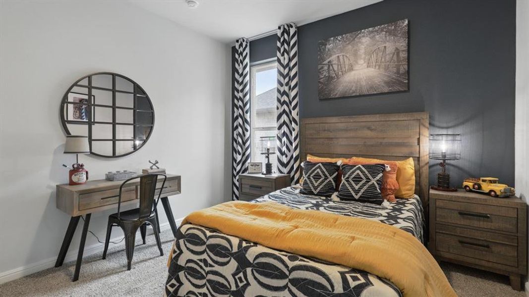 Furnished interior view inside a new home in Monarch at the Meadows, Denton (Image 6). Furnished interior view inside a new home in Monarch at the Meadows, Denton (Image 6).