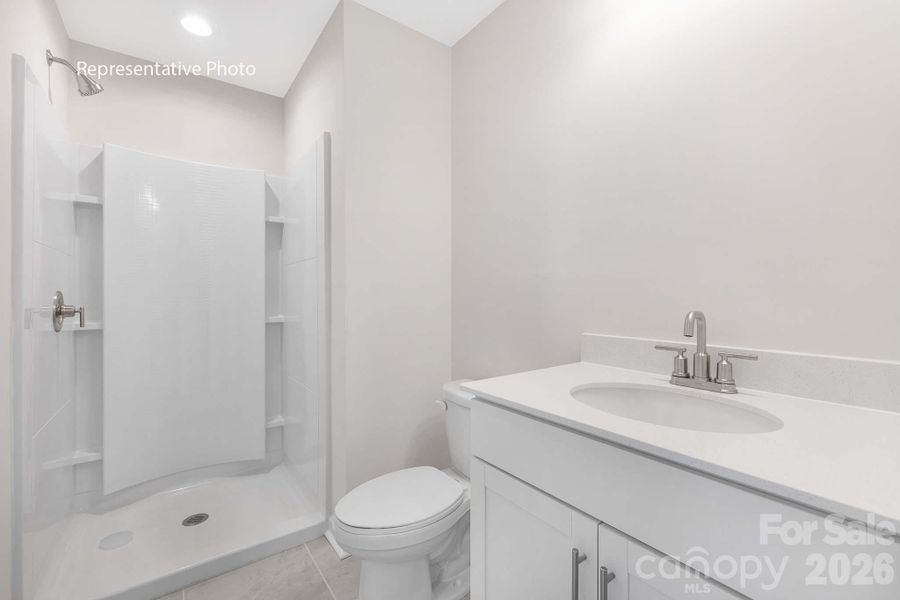 Furnished interior view inside a new home in Sylvan Creek, Denver (Image 29).