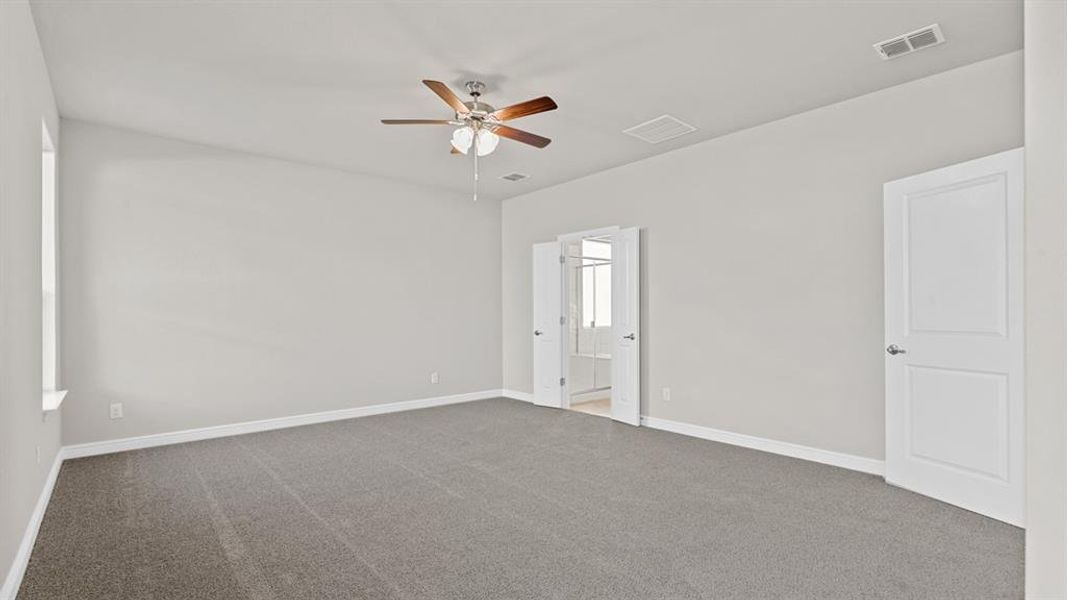 Spacious, unfurnished interior of a new home in Pecan Square, Northlake (Image 25). Spacious, unfurnished interior of a new home in Pecan Square, Northlake (Image 25).