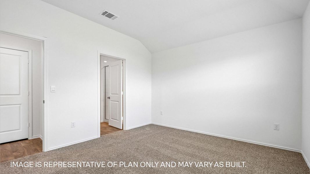 Representative unfurnished interior of a home built from the The Taylor by D.R. Horton in Durango, Mustang Ridge (Image 27).