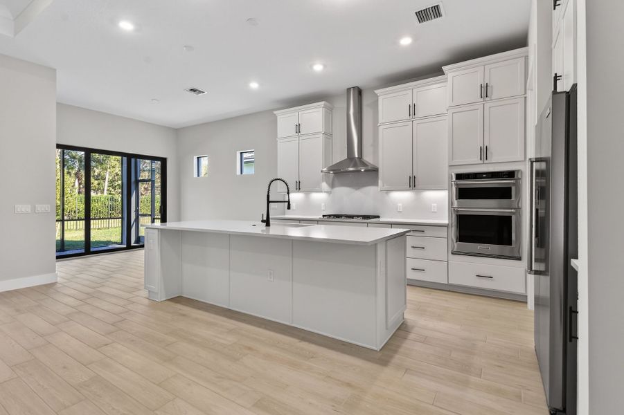 Furnished interior view inside a new home in Greyhawk Landing, Lake Worth (Image 7).