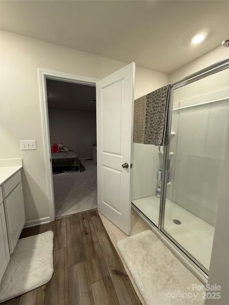 Primary Bathroom with another walk-in closet