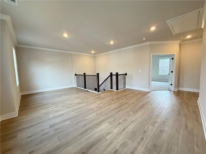 Spacious, unfurnished interior of a new home in Ponderosa Farms Manor, Gainesville (Image 33). Spacious, unfurnished interior of a new home in Ponderosa Farms Manor, Gainesville (Image 33).