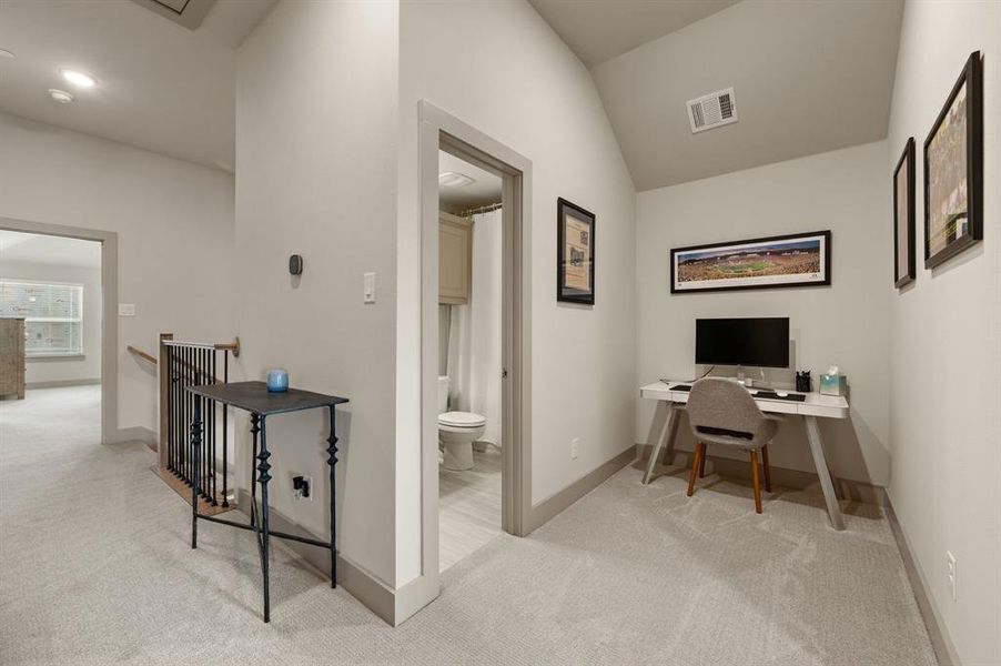 Furnished interior view inside a new home in , Farmers Branch (Image 33).